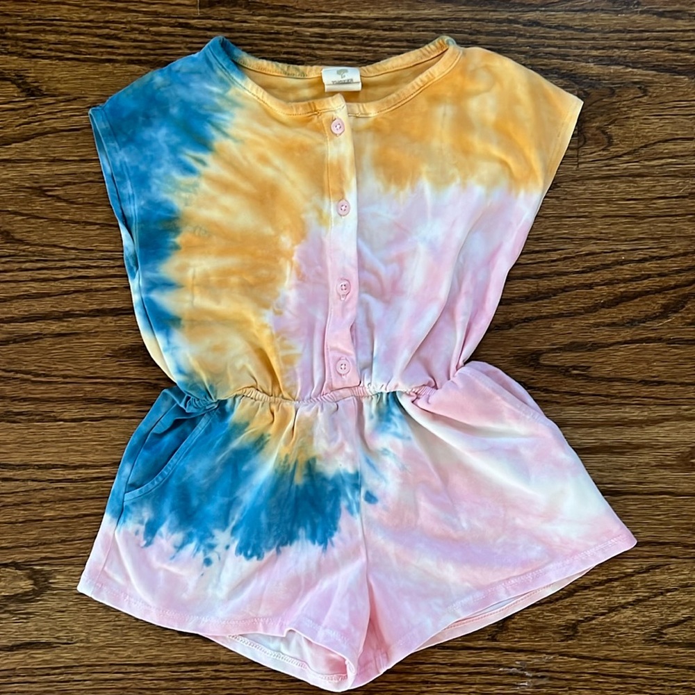 Tucker+Tate tie-dyed romper